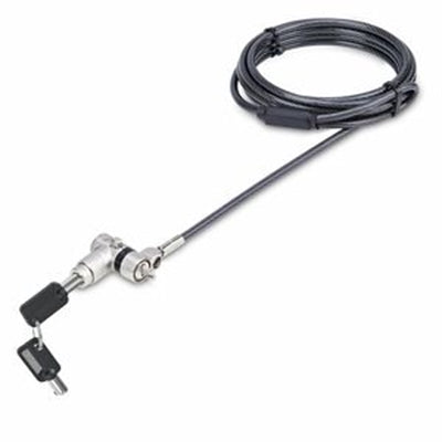 StarTech.com 3-in-1 Universal Laptop Lock 6.6ft, Master Keyed Locking Cable, Security Cable, Compatible w/Noble Wedge®/Nano/K-Slot StarTech.com 3-in-1 Universal Laptop Lock 6.6ft, Master Keyed Locking Cable, Security Cable, Compatible w/Noble Wedge®/Nano/K-Slot